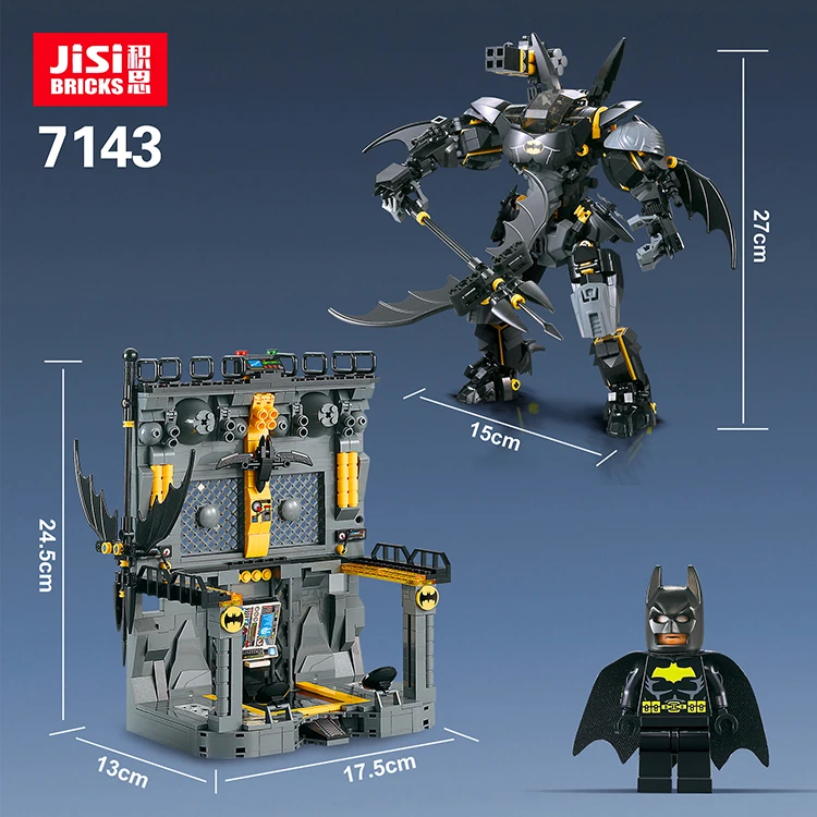 Decool 7144 Technic, новейший комплект совместимых автомобилей с бэтмобилем, объемные блоки, MOC-15506 кубики DC Super Heroes