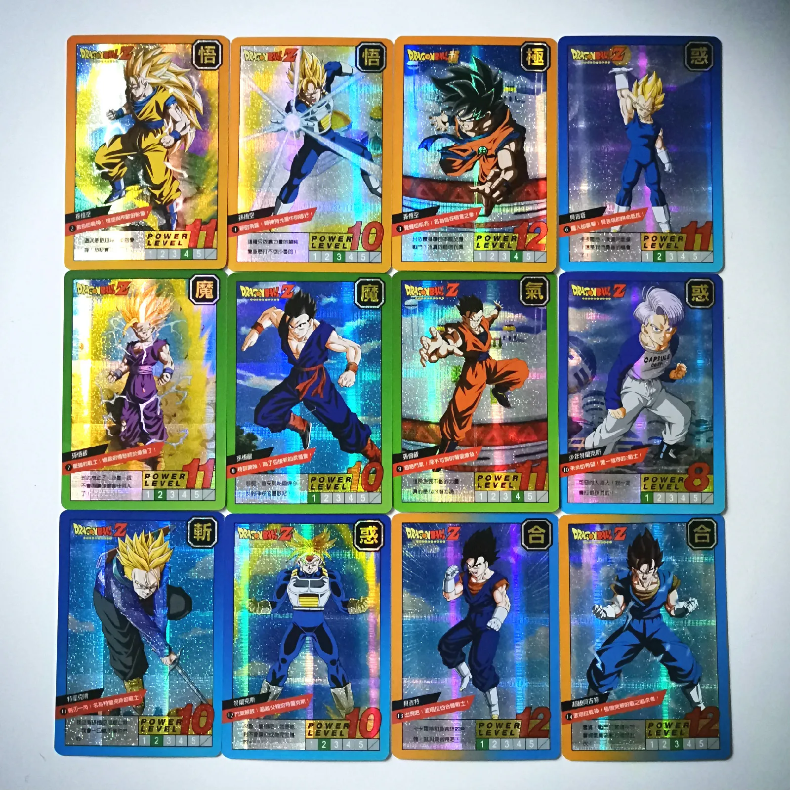 54 шт./компл. супер Dragon Ball Z JIA боевых героев карточной ультра инстинкт персонажи