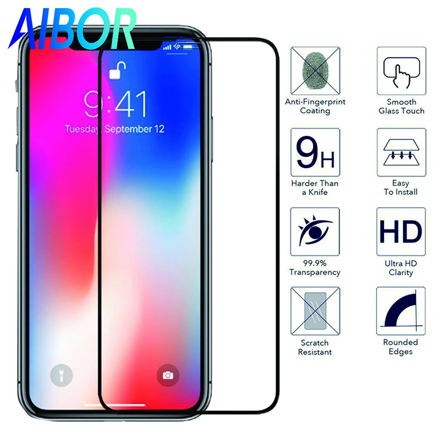 Защитное закаленное стекло для iPhone X XS 5 SE 6 6S 7 8 plus экрана 11 Pro MAX XR| |