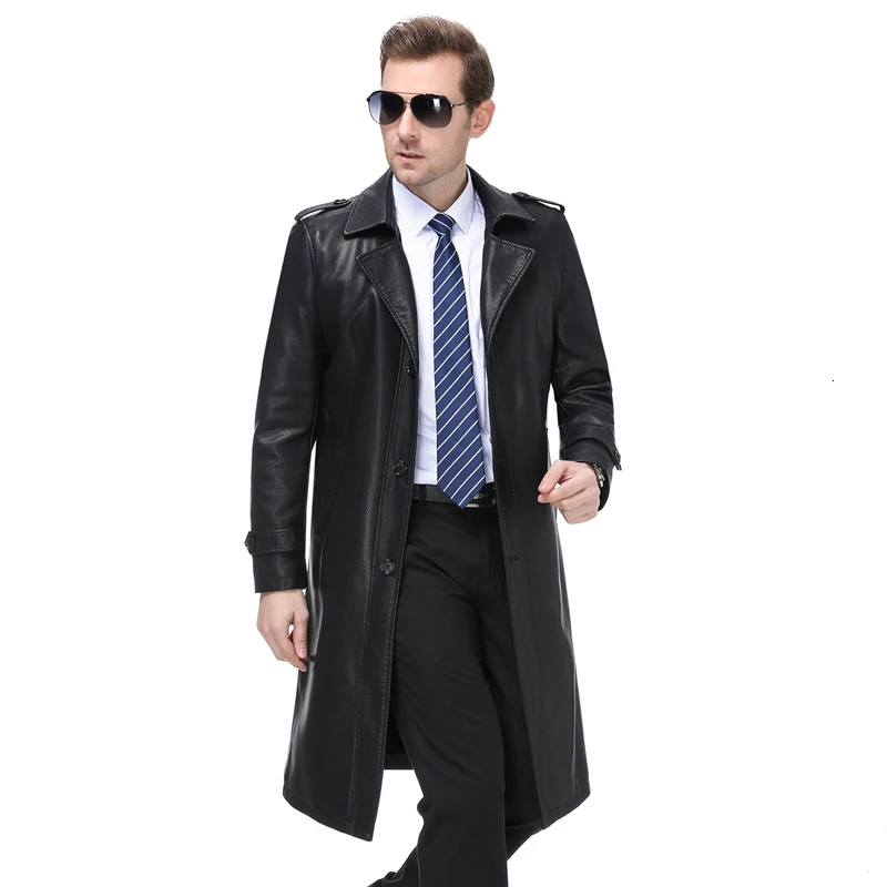 

New Sheepskin Overcoat in Men's Autumn and Winter of 2020