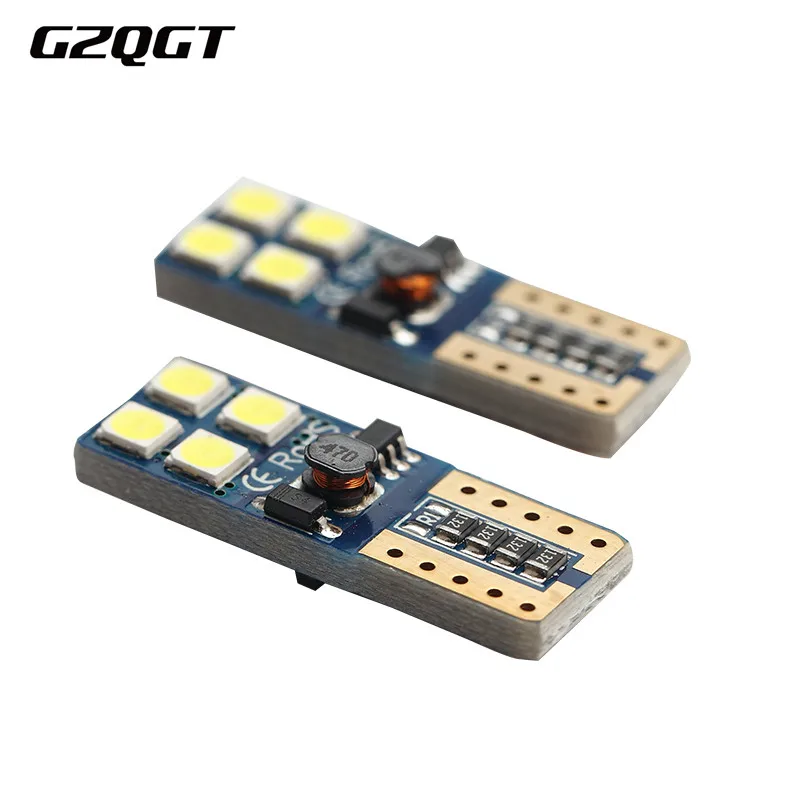 100 шт. высокое качество T10 8SMD 3030 LED Автомобильный свет Canbus без OBC Ошибка Авто