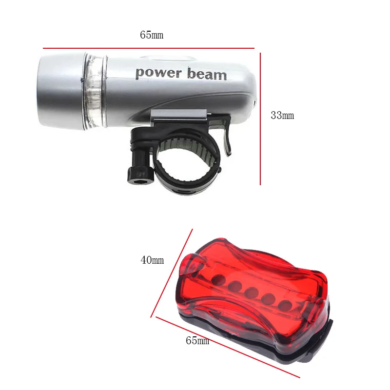 Велофары набор светодиодных фонарей для велосипеда передний и задний свет водонепроницаемый для шоссе MTB горный велосипедный задний свет.