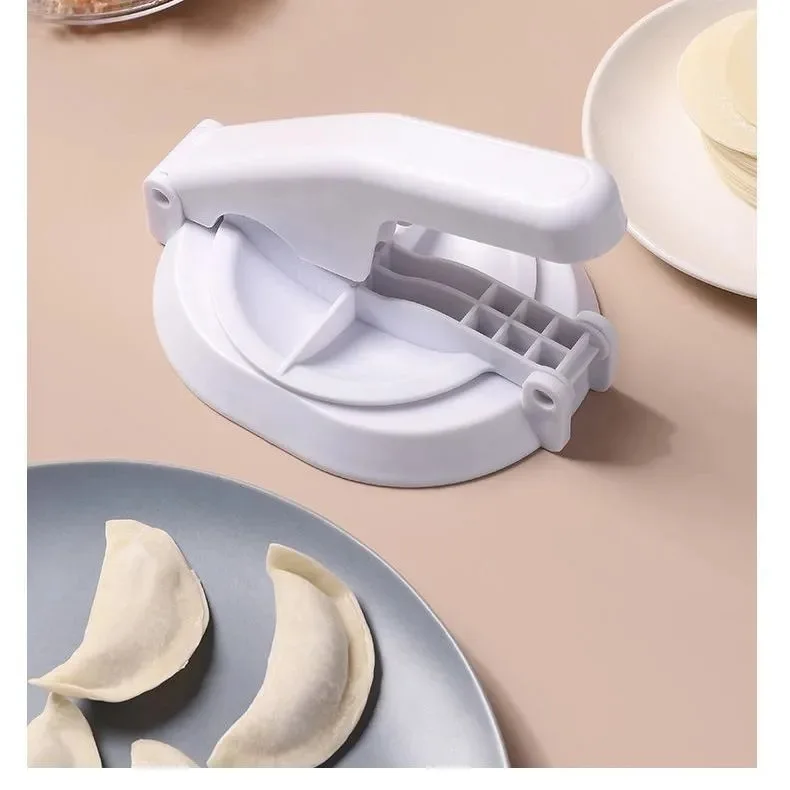 Пластик формы для пельменей китайский Еда Jiaozi аппарат изготовления теста Пресс