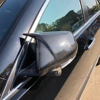 ats real carbon fiber mirror covers for cadillac atsl cts ct6 xts carbon mirror caps m look replacement style 2014 2015 2016 up