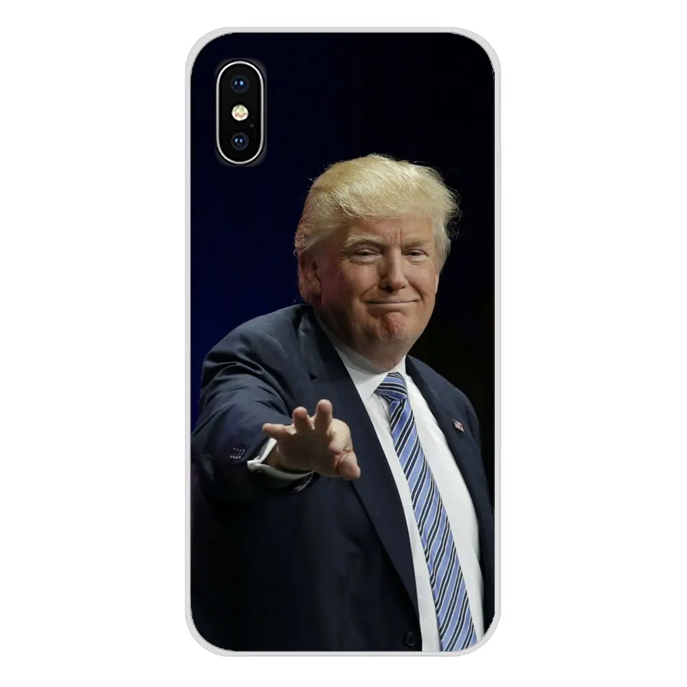 Аксессуары Дональд Джон Трамп чехлы для телефонов Samsung Galaxy S3 S4 S5 Mini S6 S7 Edge S8 S9 S10 Lite