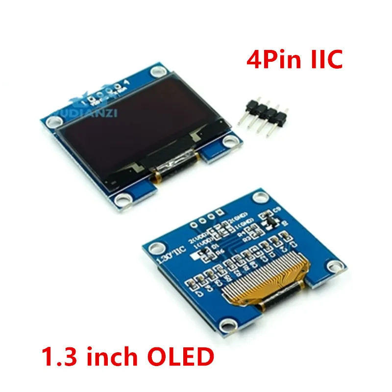 Светодиодный модуль O 1 3 дюйма RoHS белый/синий IIC I2C Коммуникационный цвет 3x64