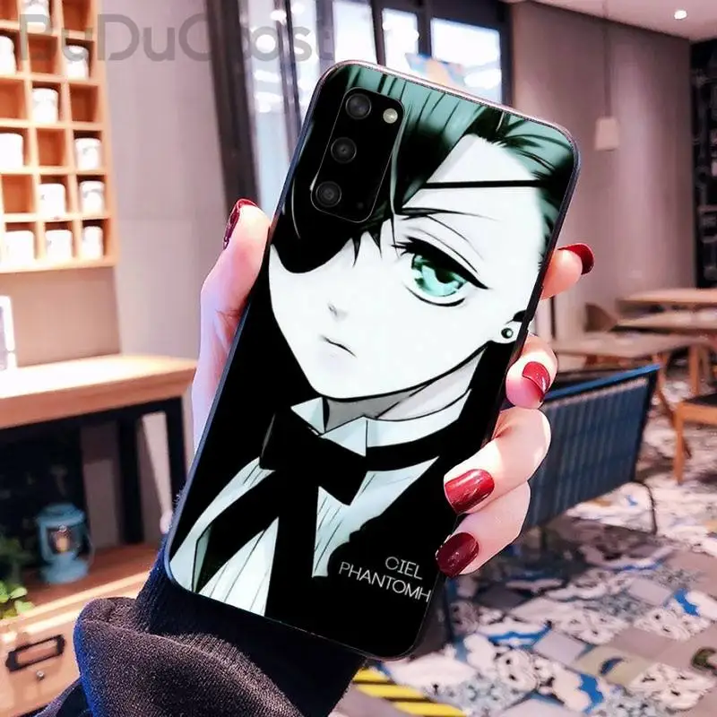 

Diseny Anime Black Butler Phone Case for Samsung Galaxy S10 Plus S10E S6 S7 edge S8 S9 Plus S10lite S20 Plus S20 Ultra