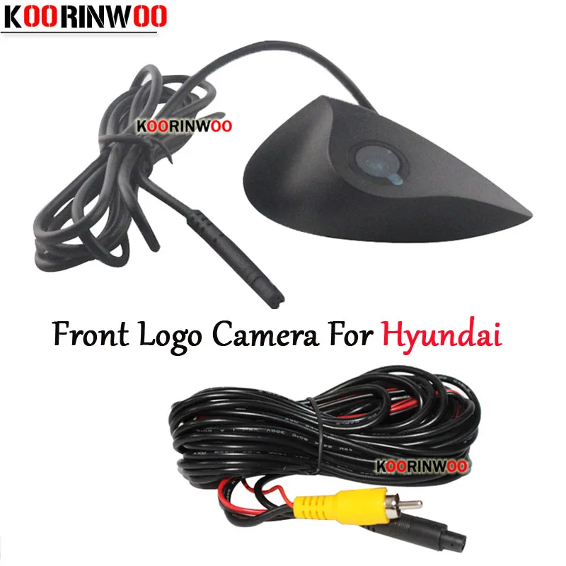Автомобильная камера Koorinwoo HD со специальным логотипом передняя для Hyundai