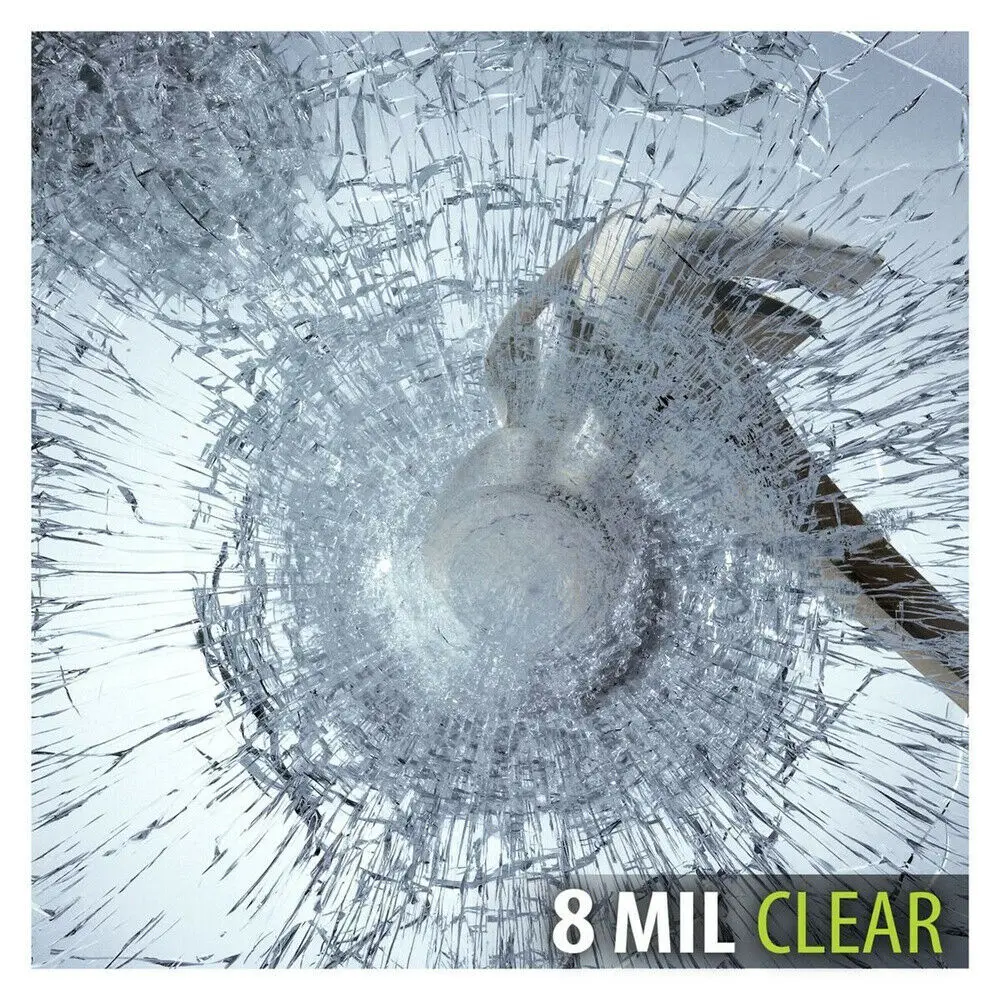 Прозрачная защитная пленка SUNICE 50*152 см ударопрочная виниловая самоклеящаяся