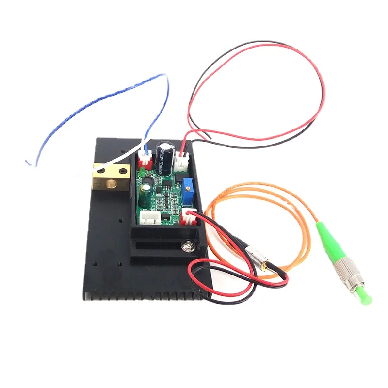 Лазерный диодный модуль 658nm 10mW 62 5/125um FC/APC Red Fiber Pigtail 12VDC TTL 1m | Лампы и освещение