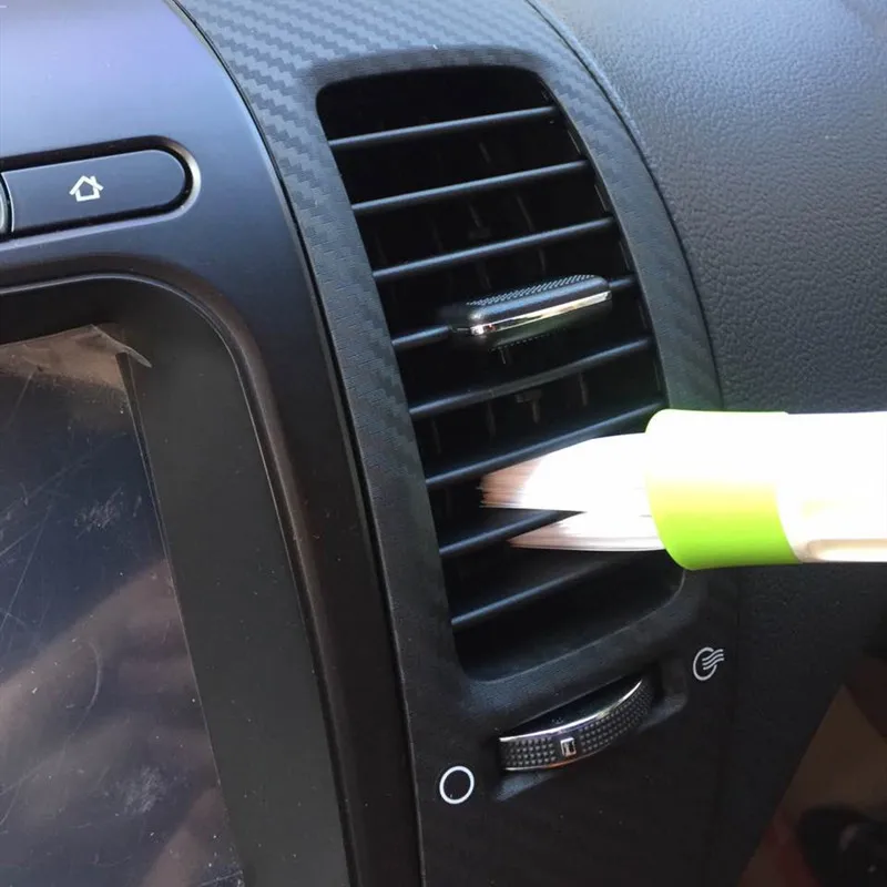 

2-in-1 Car Air Conditioning Air Outlet Cleaning Tool Multi-Purpose Brush FOR Peugeot Citroen C-Quatre C-Triomphe Picasso C1 C2