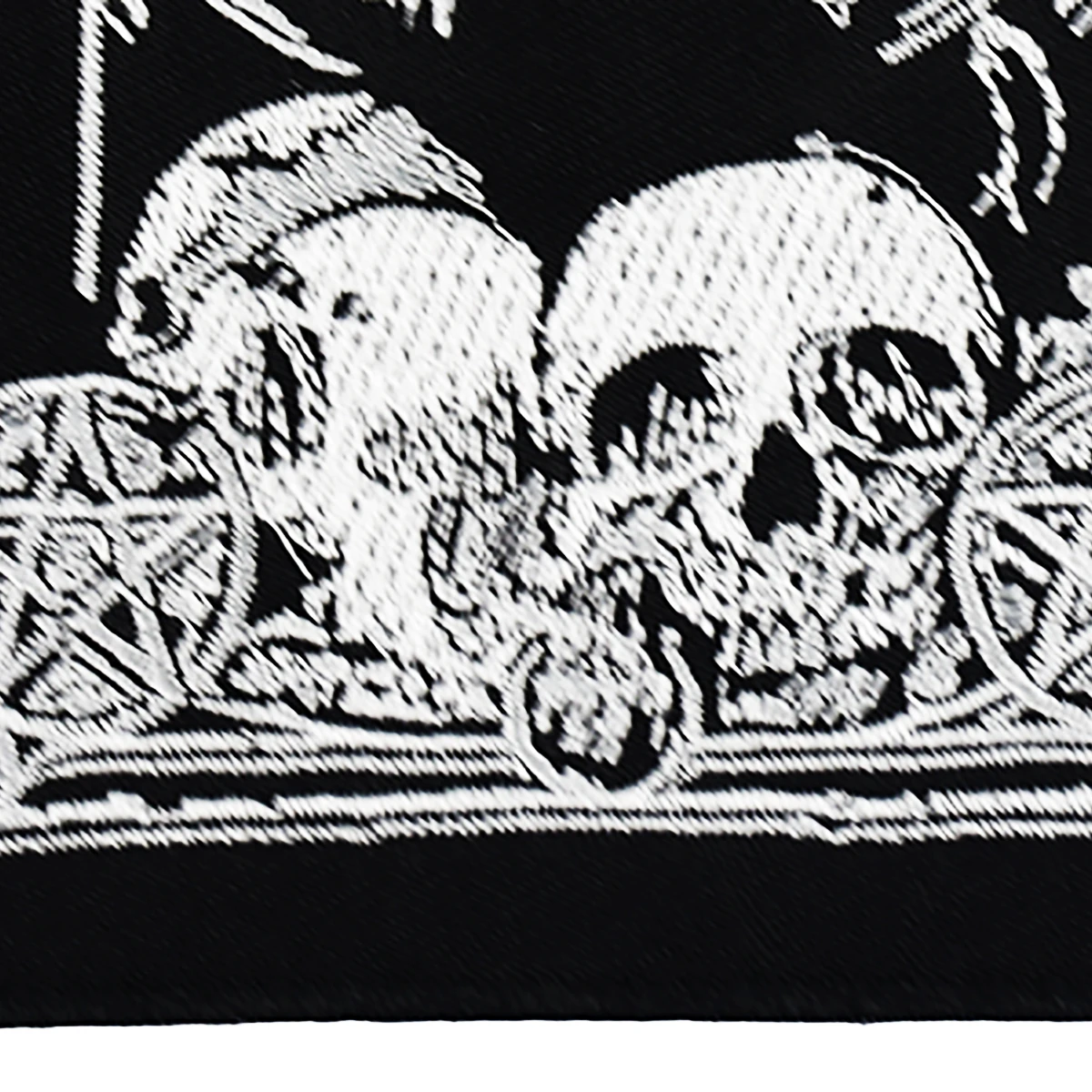 Крутая вышивка с изображением Луны кота крыльев черепа сделай сам термоклейкая