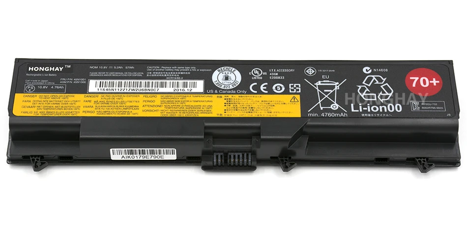 70+ Аккумулятор для ноутбука LENOVO ThinkPad T430 T430i T530 T530i L430 L530 W530 45n1000 E40 E420 SL410 SL510 T410 L520