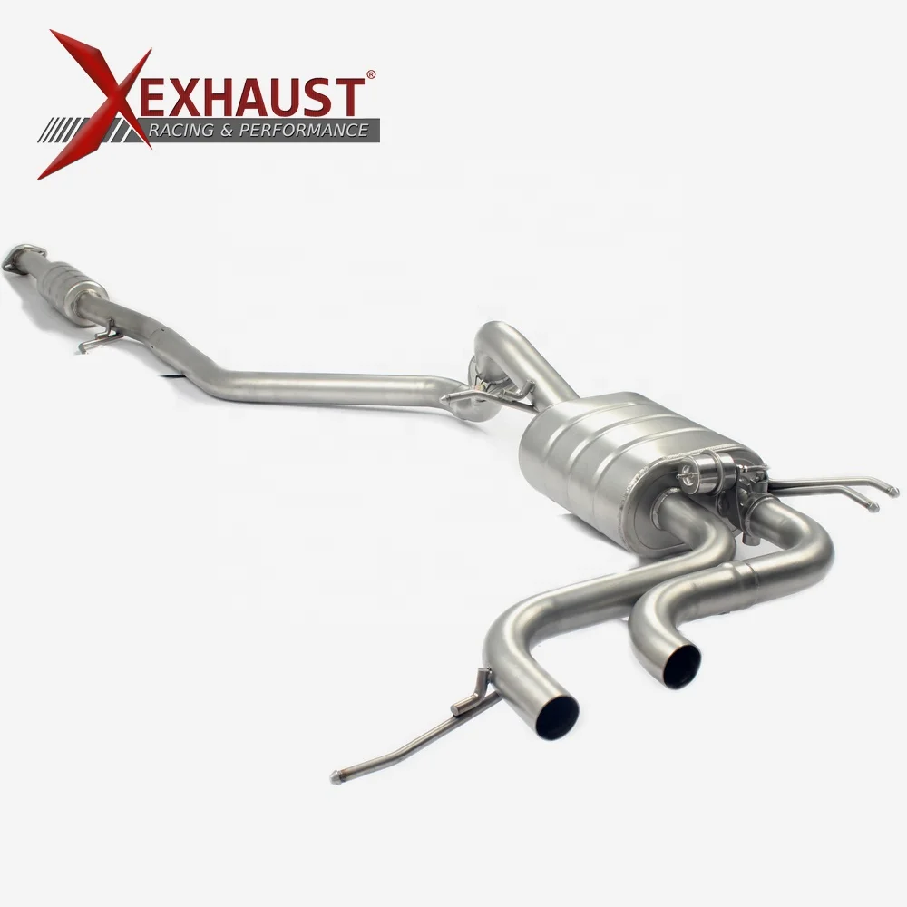 

For HYUNDAI Veloster 1.6 1.6T 2013 SS304 stainless catback exhaust system remote exhaust valve electric muffler exhaust pipe