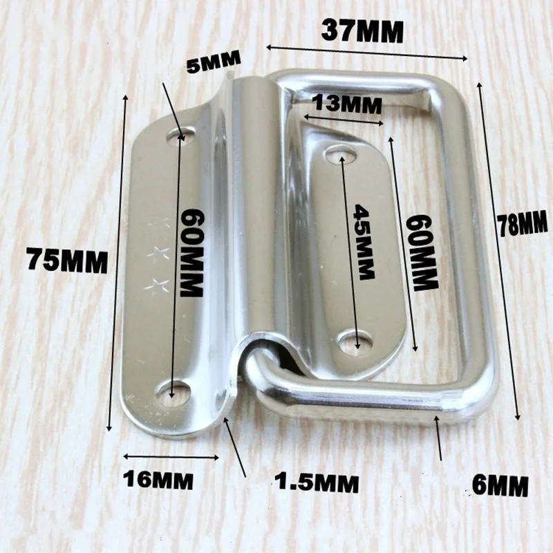 4 шт. складные ручки из нержавеющей стали чемодан с инструментами|drawer pulls knobs|pull