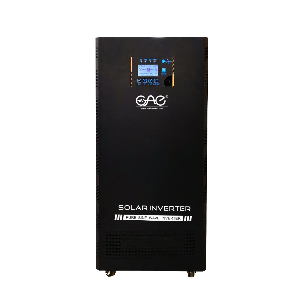 

Single phase three phase off grid inverter household commercial 10Kw 15kw 20kw 30kw Solar Inverter for home and industry use