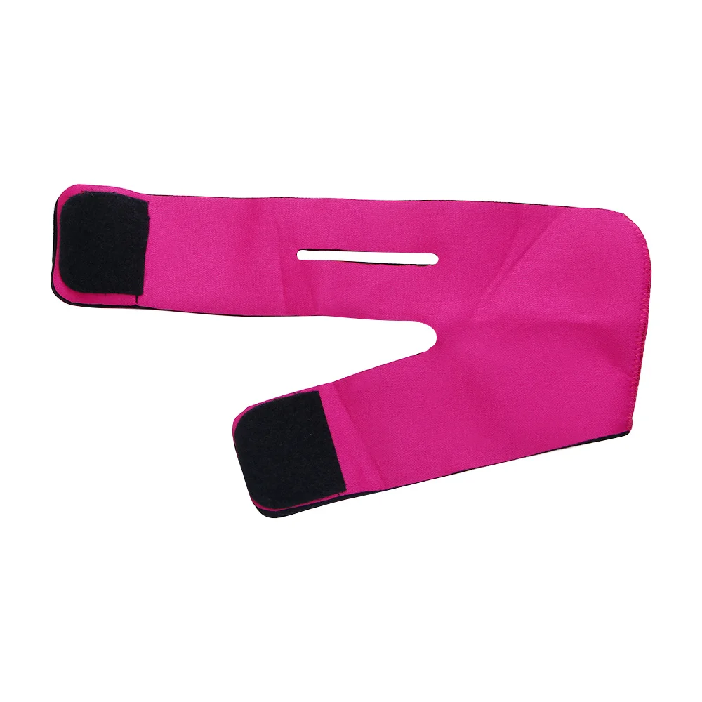 Маска бандаж для V зоны лица с эффектом лифтинга подтяжки кожи щёк подбородка и