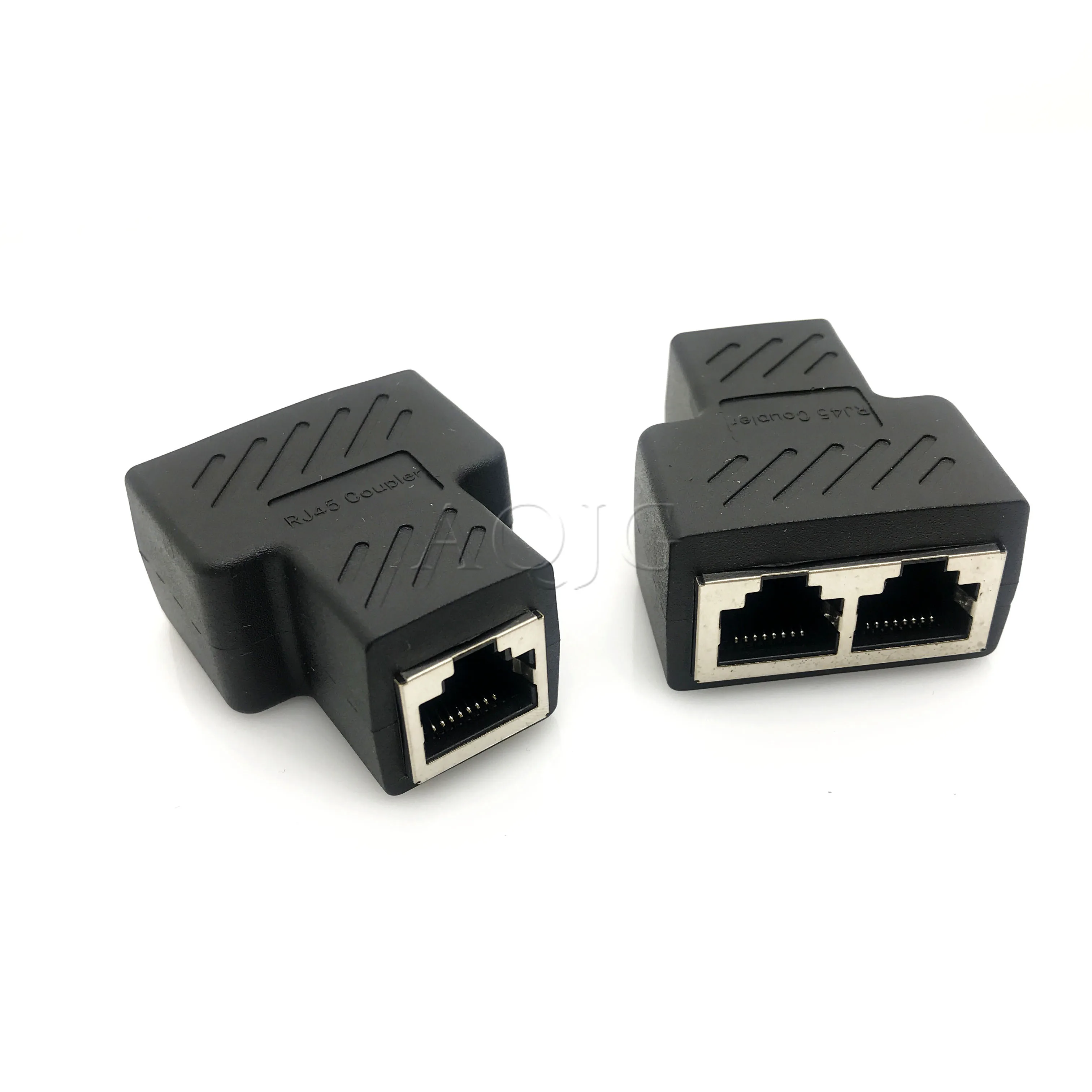 От 1 до 2 способов RJ45 LAN Ethernet сетевой кабель женский адаптер разъём разветвитель