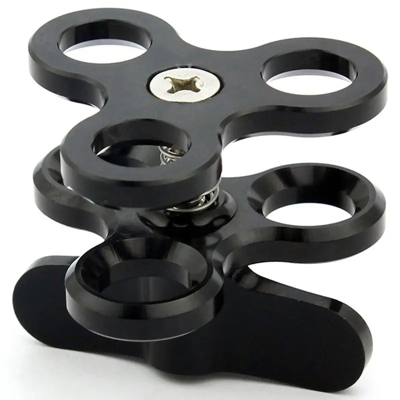 Aluminum alloy Ball Joint Arms 3 Section Clamp mount Fill Light Lamp Holder For Diving Underwater Photography Accesso | Электроника