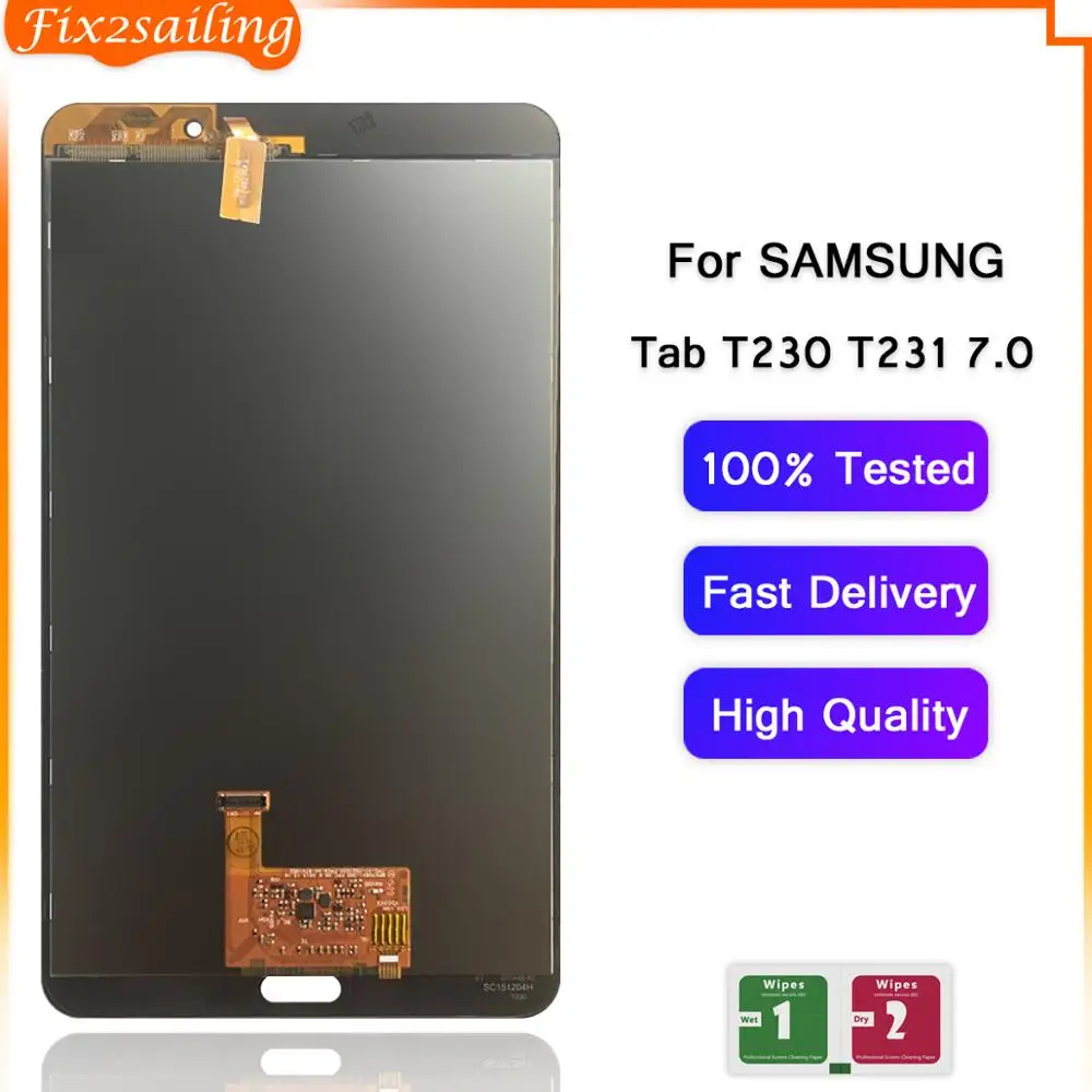 ЖК-дисплей для Samsung Galaxy Tab 4 7 0 дюйма SM-T230 T230 T231 T235 сенсорный экран с цифровым