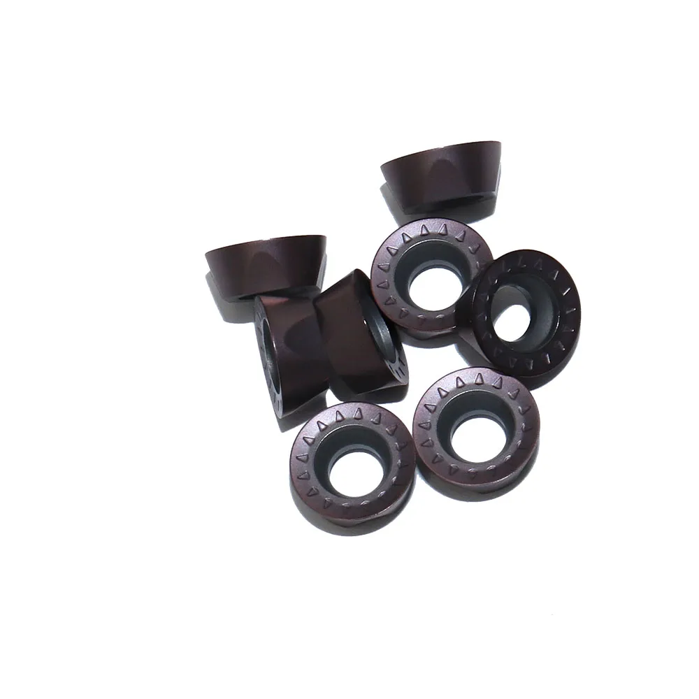 

10PCS High Quality RPMT10T3M0E-JS VP15TF Carbide Inserts RPMT10 Milling Blade Machining CNC Lathe Turning Tool