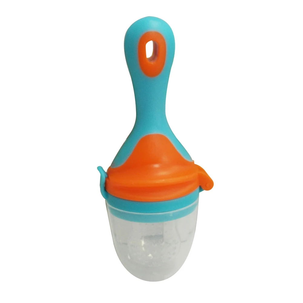 Portable Bright Color Balanced Diet Silicone Fruit Pacifier Nonslip Assisted Food Nipple Baby Feeding Soother Teething Daily