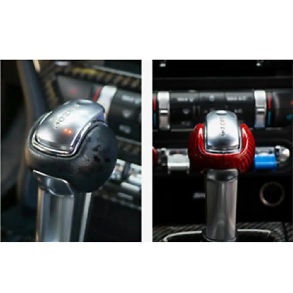 

Replacement Gear Shift Knob Trim Red Carbon Fiber 2015-2019 Accessories