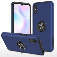 shockproof armor case for xiaomi redmi 9a 9c 9 prime magnetic stand holder protective back cover for poco m3 mi 10t pro lite 5g