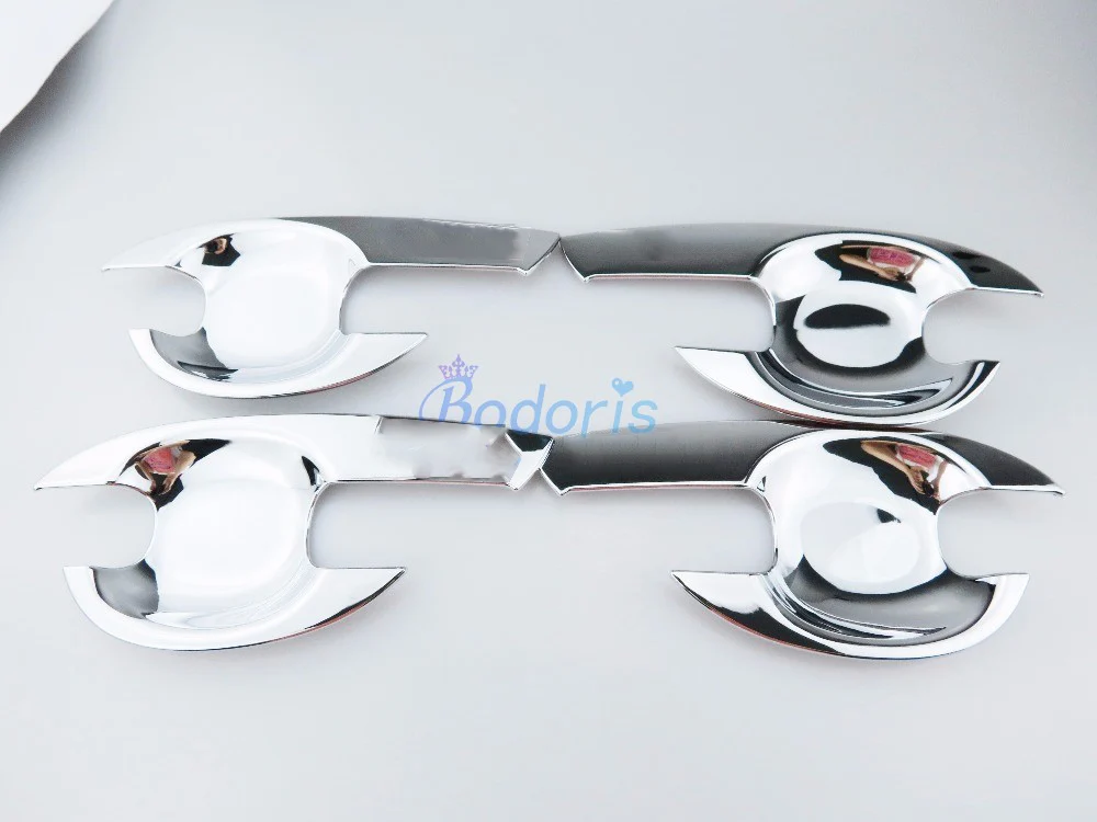 Хромированный Стайлинг автомобиля дверная ручка чаша вставка отделка верхний