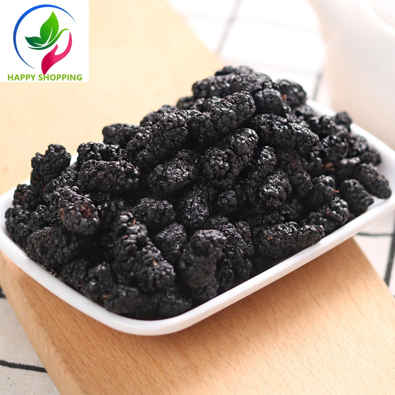 

Natural dried fruit organic black mulberry for health