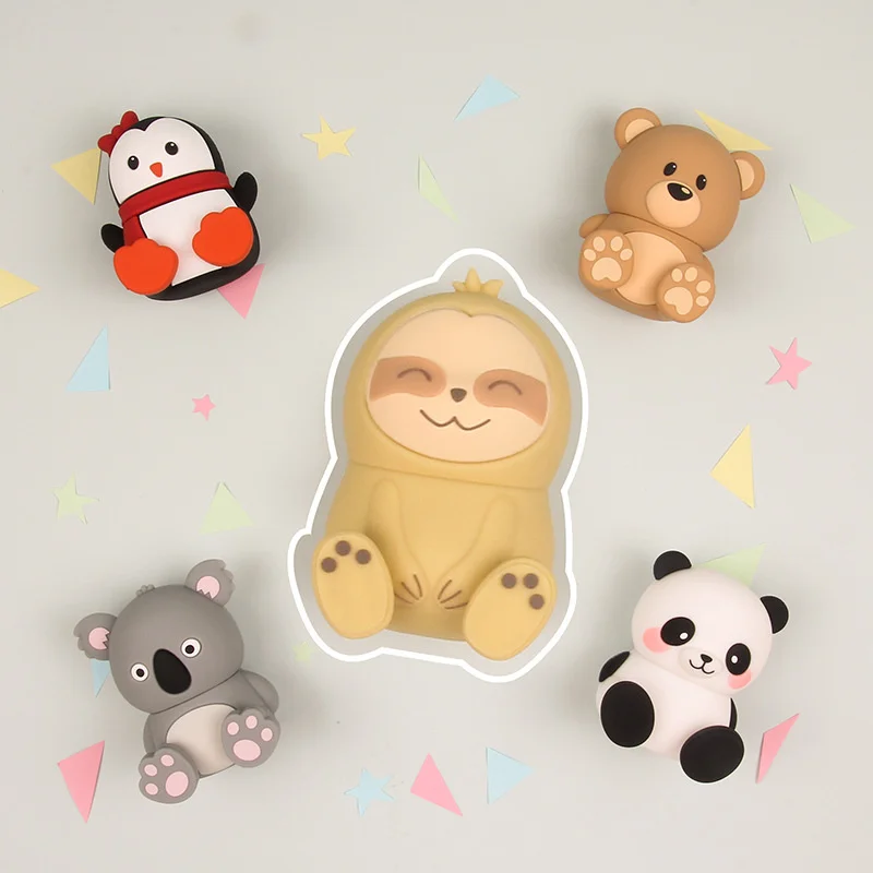 Bluetooth multifunction speaker mobile phone holder stereo mini portable cartoon animal. | Speakers