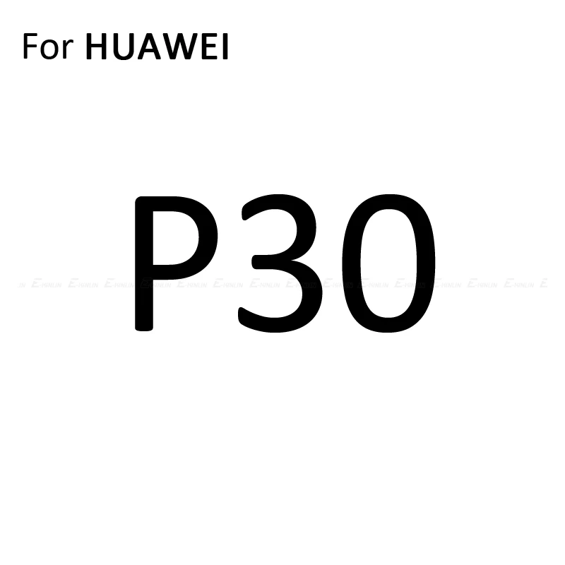 For P30 5D изогнутое закаленное стекло для HuaWei mate 30 RS View 20X5G Honor P20 P30 Pro Lite Полное покрытие Защитная пленка для экрана - Цвет: For P30