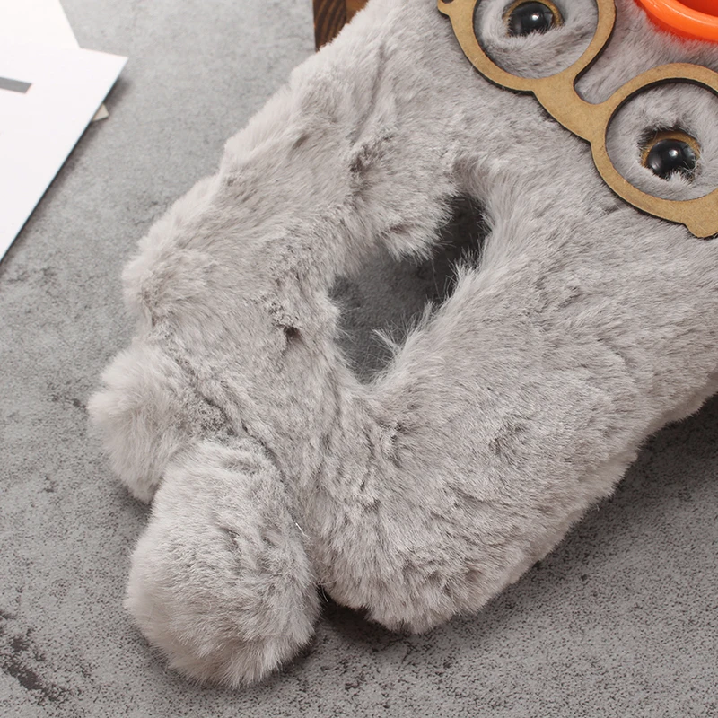 Пушистая самодельная элегантная Милая Утка 3D Винер подарок кожа искусственная