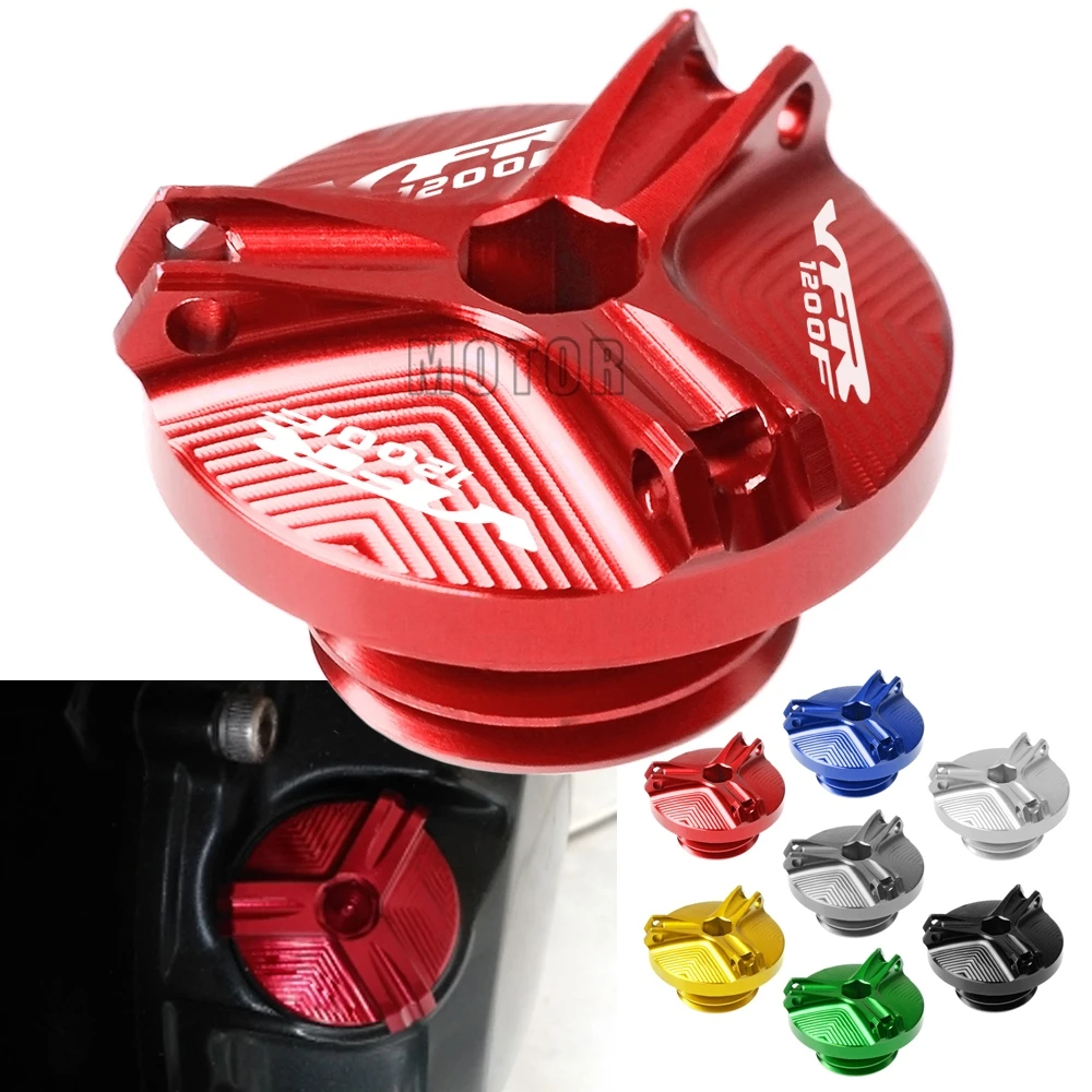 Для Honda VFR1200F 2010 2016 VFR1200 VFR 1200 F 1200F Мотоцикл с ЧПУ M20 * 2 5 Крышка масляной чашки