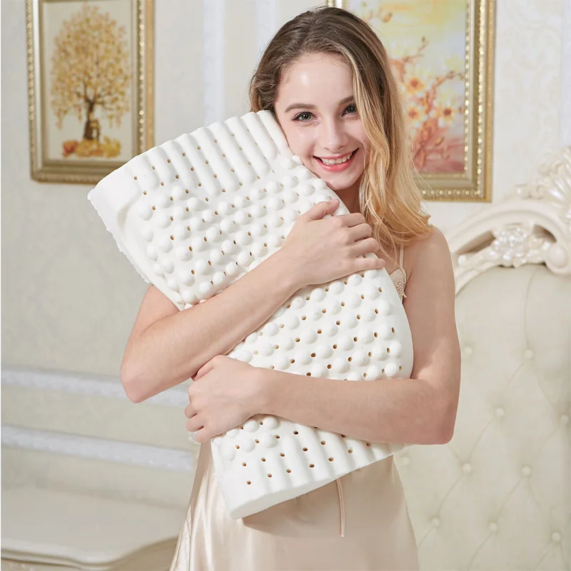 Ортопедическая подушка для сна GIANTEX из латекса массажа шеи|latex pillow|natural latex pillowmemory