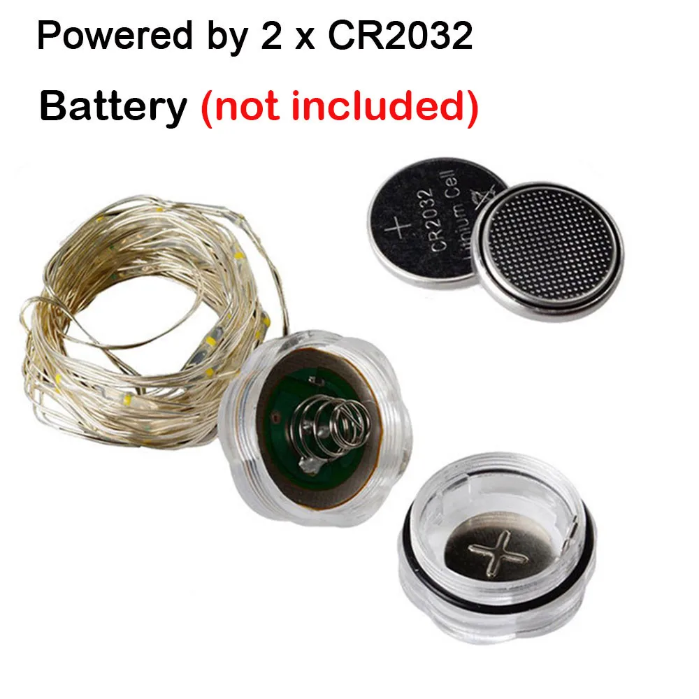 Фонарик с медной проволокой для свадебной вечеринки длина 1 м/2 м