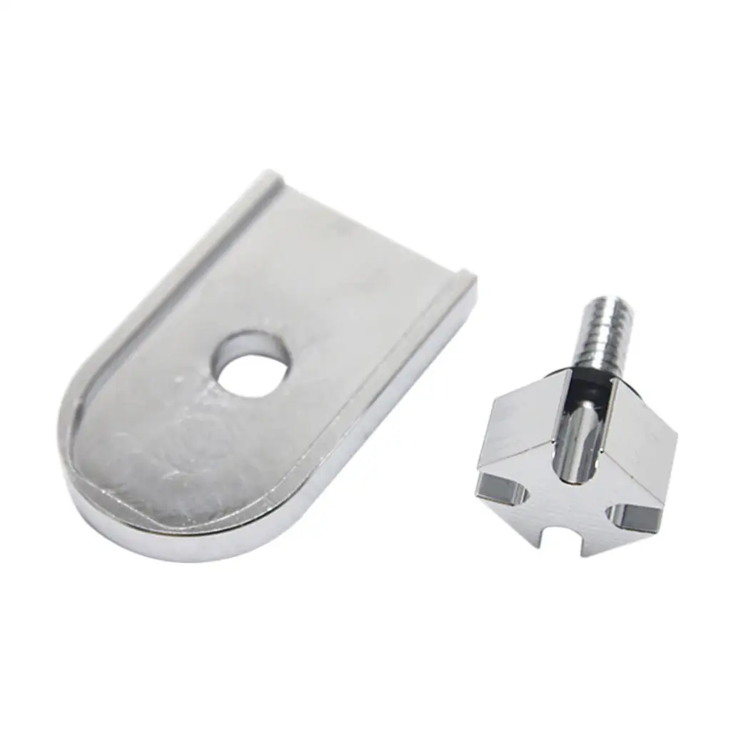 

Cross Seat Bolt Tab Screw Mount Knob Cover For Harley