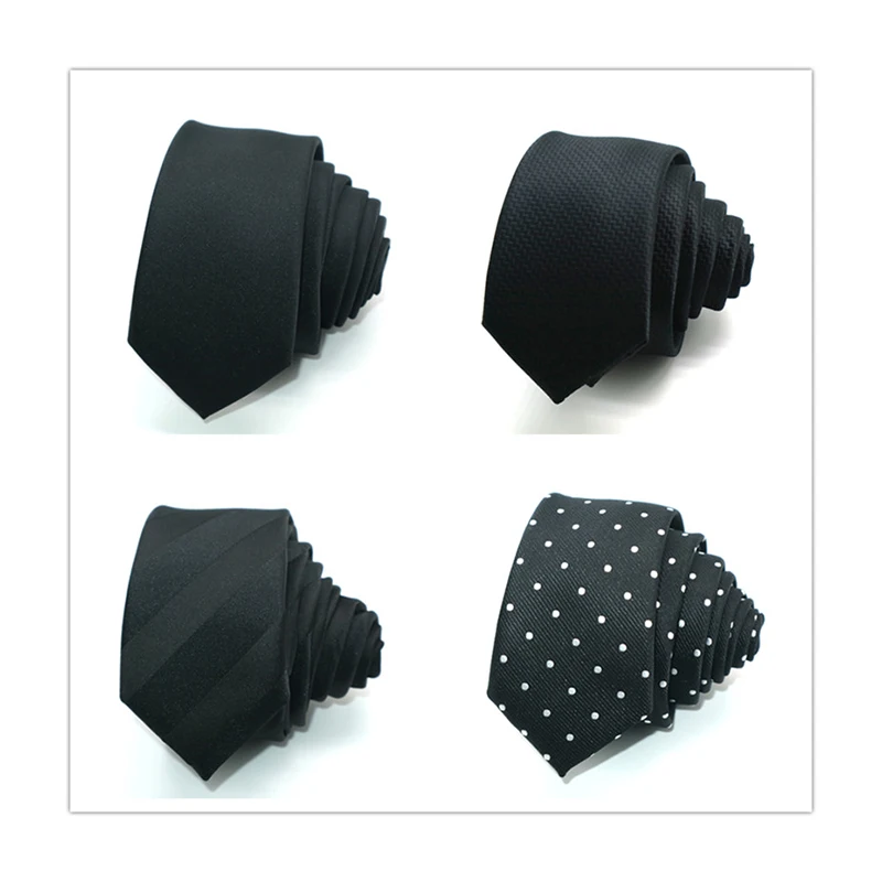 

Галстук мужской длиной 5 см, галстук-бабочка из черного полиэстера и шелка, в зеленую полоску, узкий, 5 см, для вечеринок