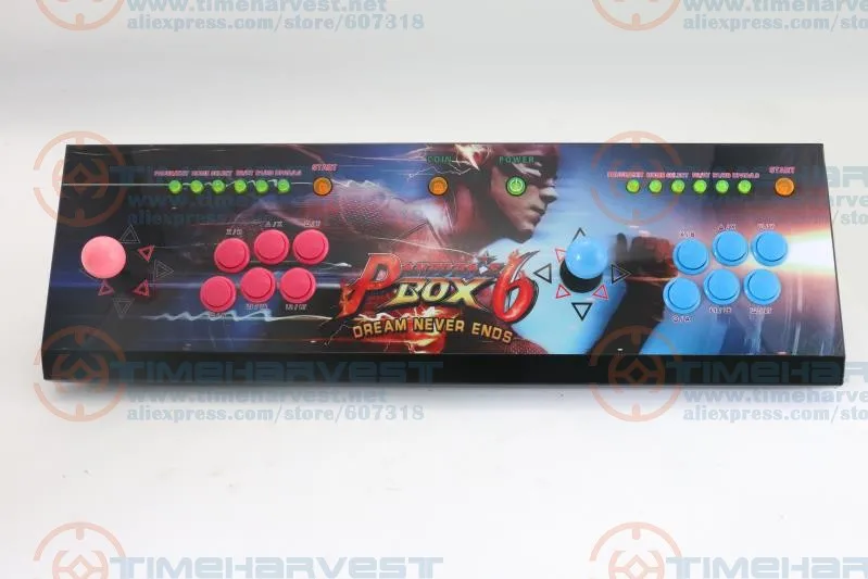 Официальная оригинальная Игровая приставка Pandora Box 6 2 игрока игровой джойстик 1300
