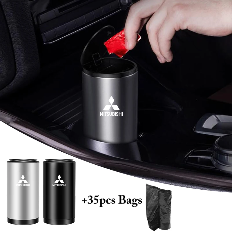 Автомобильный контейнер для мусора внутренние аксессуары mitsubishi lancer asx outlander pajero