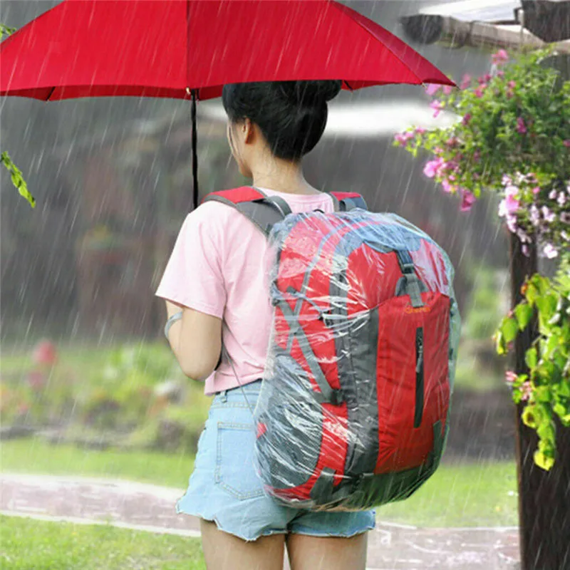 Одноразовый однотонный большой дождевик велосипедная сумка велосипедный рюкзак