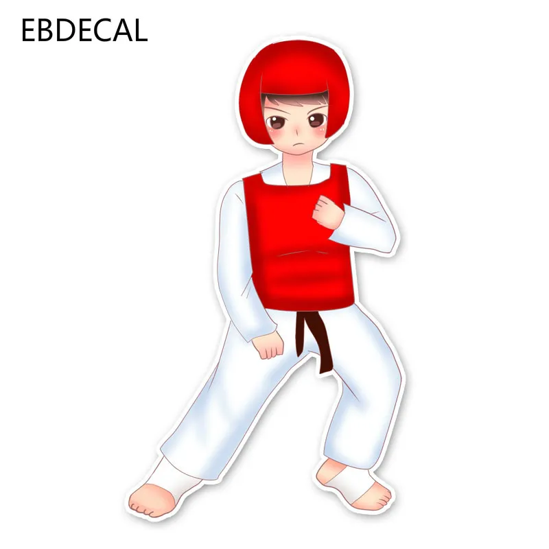 EBdecal интересные девушки тхэквондо для Авто/бампер/окно/настенные наклейки DIY