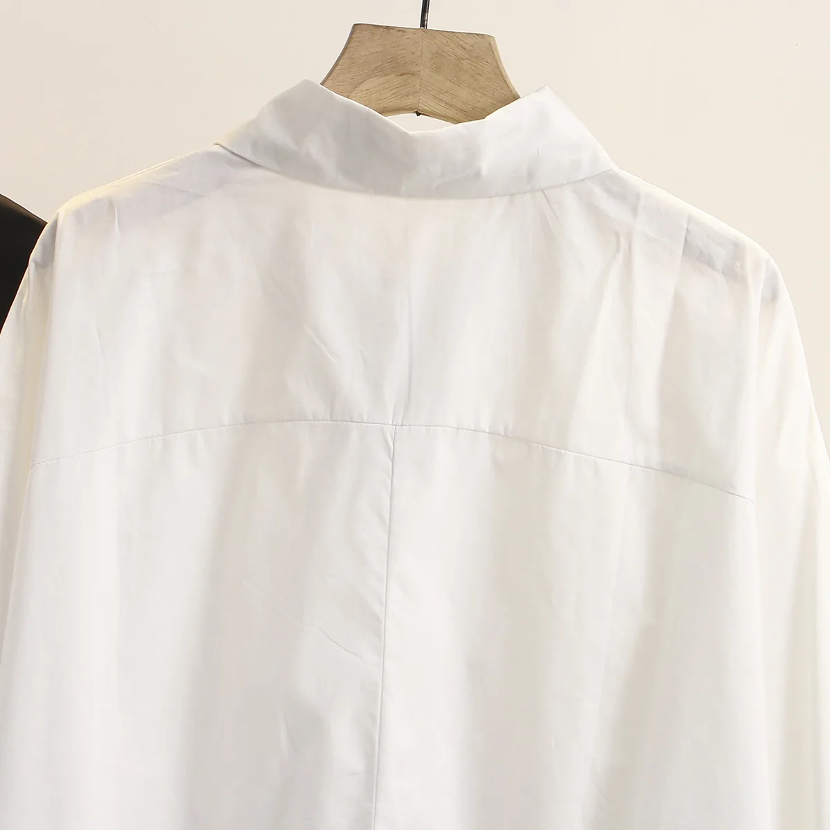 

Spring 2021 Women Blouses Plus Size Casual Clothes Female Tops Bat Sleeve Asymmetrical Length Camisa De Las Mujeres XL/4XL