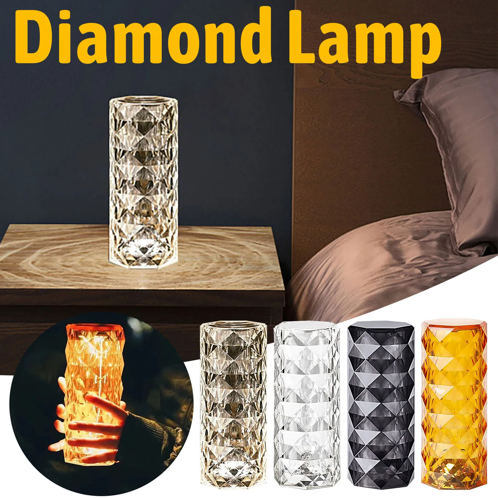 Прикроватная атмосфера для столовой спальни маленький светильник декоративная