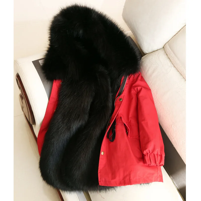 as picture Dollplus/-30 градусов новая одежда для девочек с длинными рукавами, одежда с мехом зимняя куртка теплая детская одежда утепленный пуховик с капюшоном, пальто из искусственного меха подростков верхняя одежда; парка - Цвет: as picture