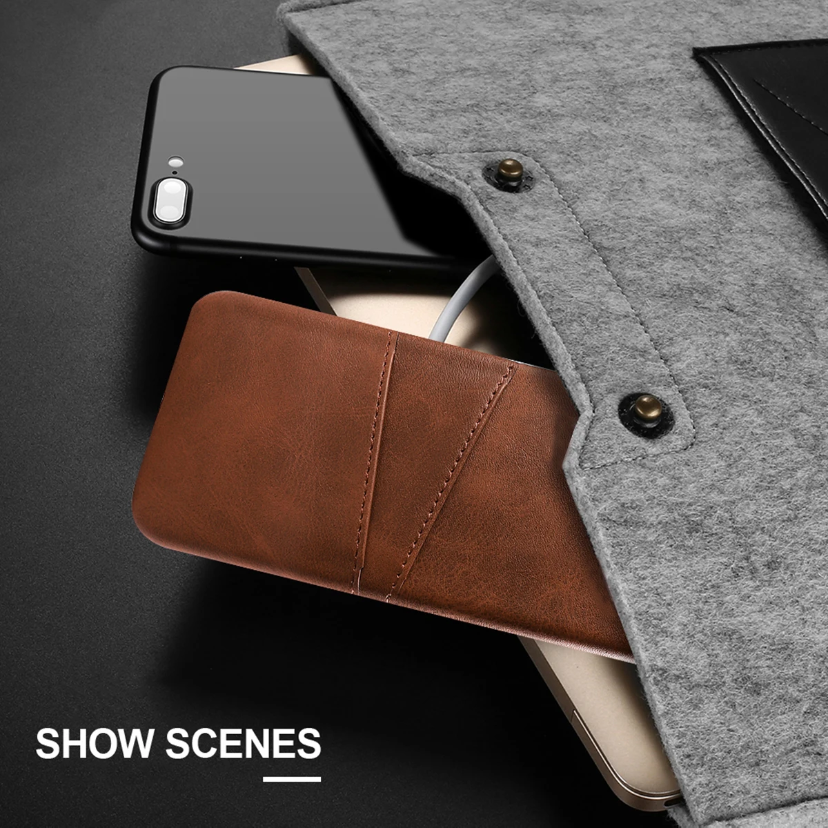 Для OnePlus 8 Pro чехол с отделением для карт кожаный чехол-кошелек противоударный Oneplus