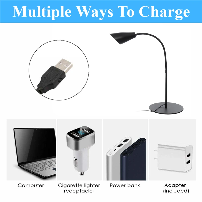 Крытый Регулируемый Высота светодиодный Напольная Лампа для чтения светодиодный свет зажим затемнения настольная лампа штатив кабинет ЕС/США штекер