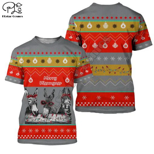 

Красочная футболка PLstar Cosmos с 3D принтом красивых животных, уличная одежда в стиле Харадзюку для мужчин и женщин, Прямая поставка T27