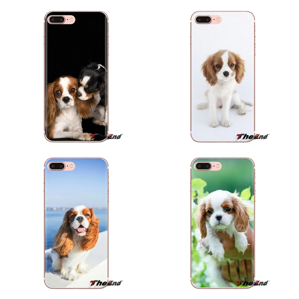 Мягкий чехол Чехлы держатель-Французский бульдог Чарльз собака спаниеля для Huawei