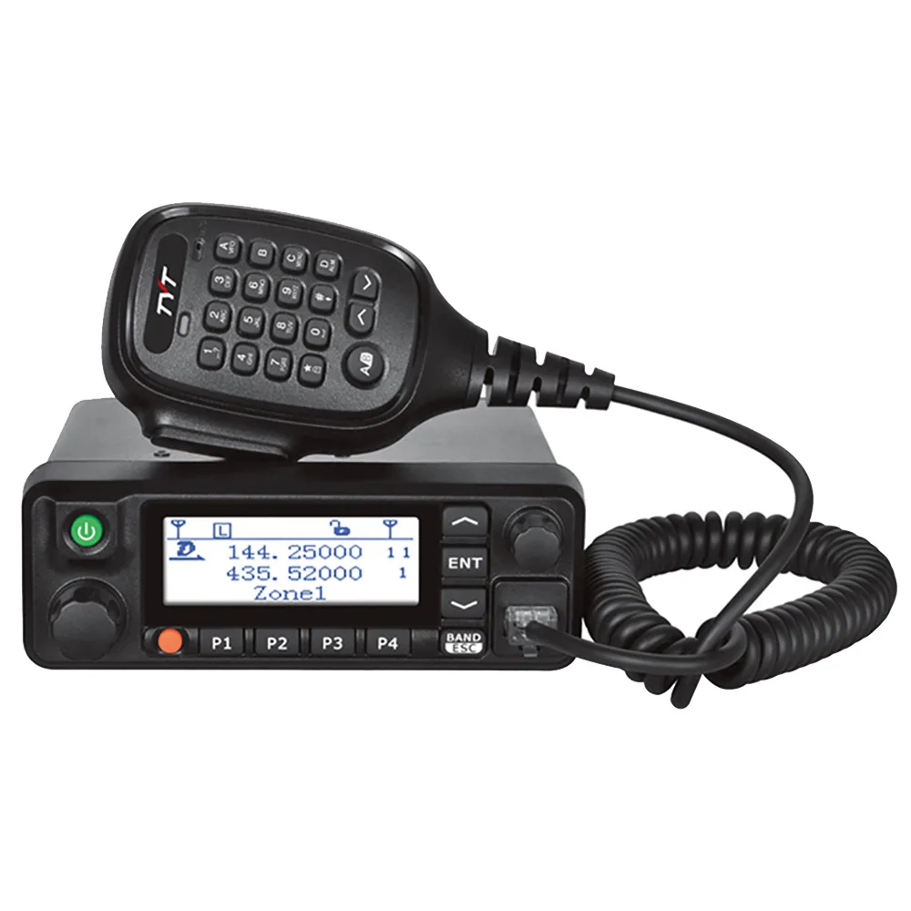 TYT MD 9600 двухдиапазонный 136 174 МГц и 400 480 цифровой мобильный радио 50/45/25 Вт Высокое